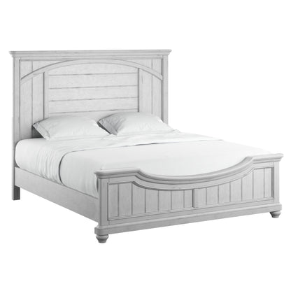Gray Queen Panel Bed