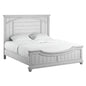 Gray Queen Panel Bed