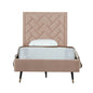 Twin Bed in Nude