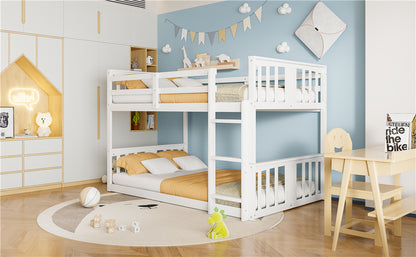 Twin Over Twin Bunk Bed - White, Design for Bedroom