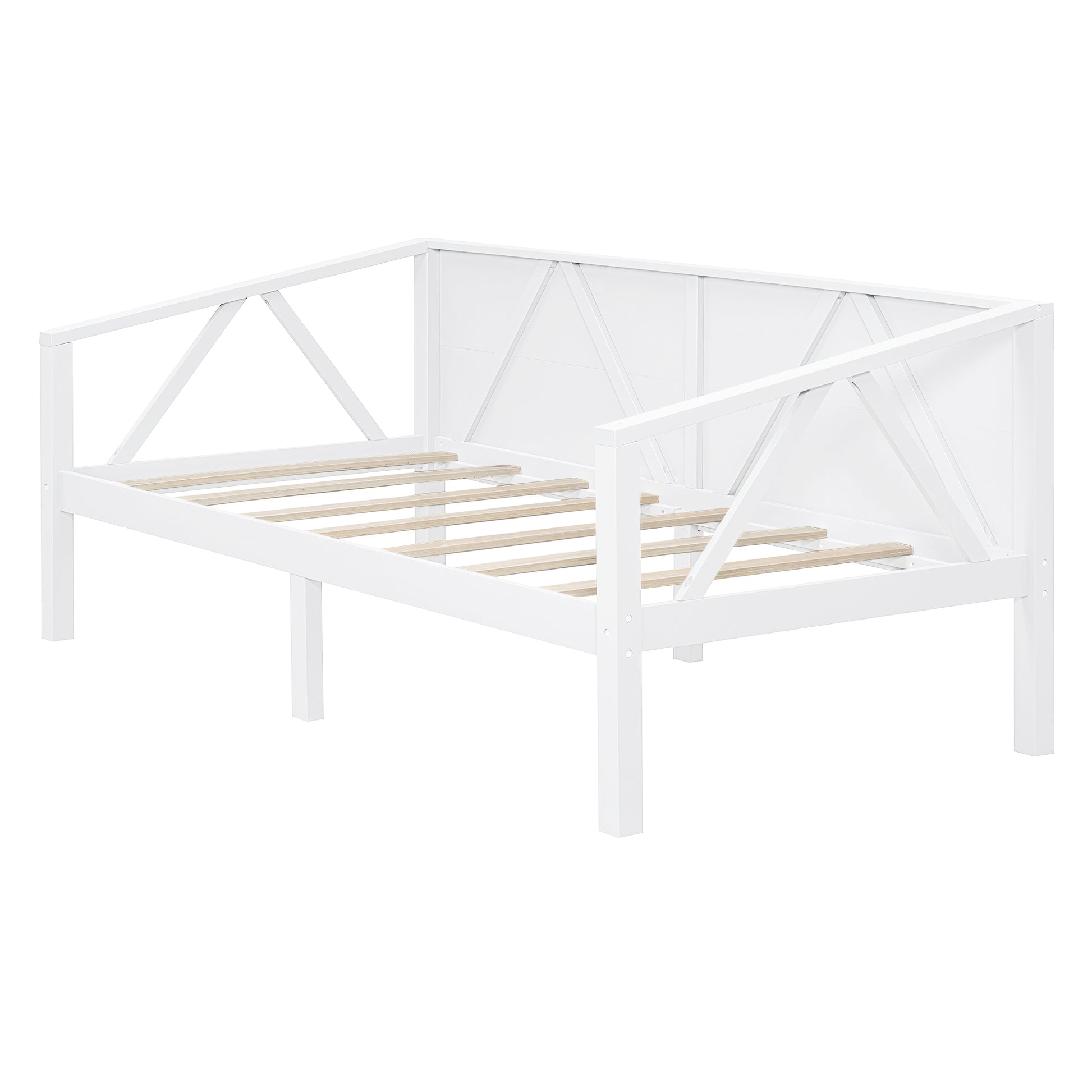 Twin Size White Daybed - Stylish & Functional Storage