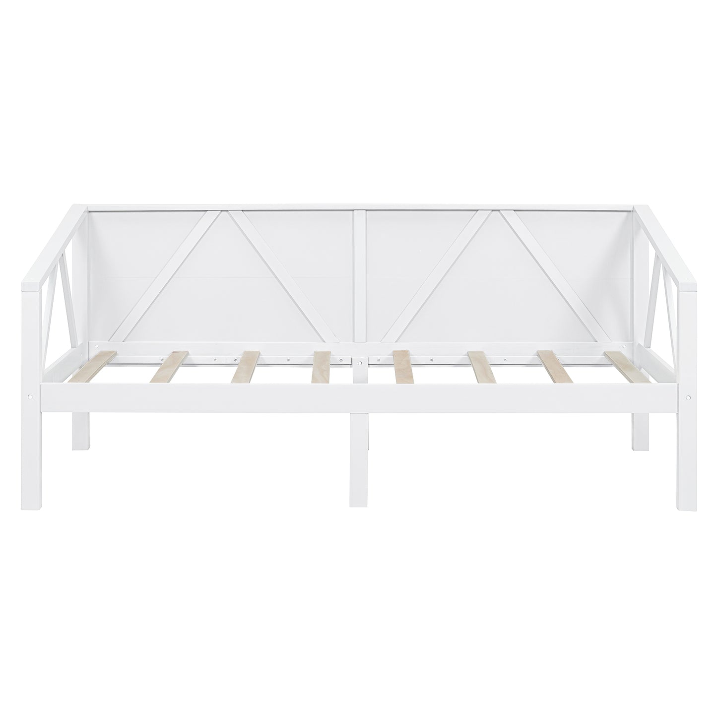 Twin Size White Daybed - Stylish & Functional Storage