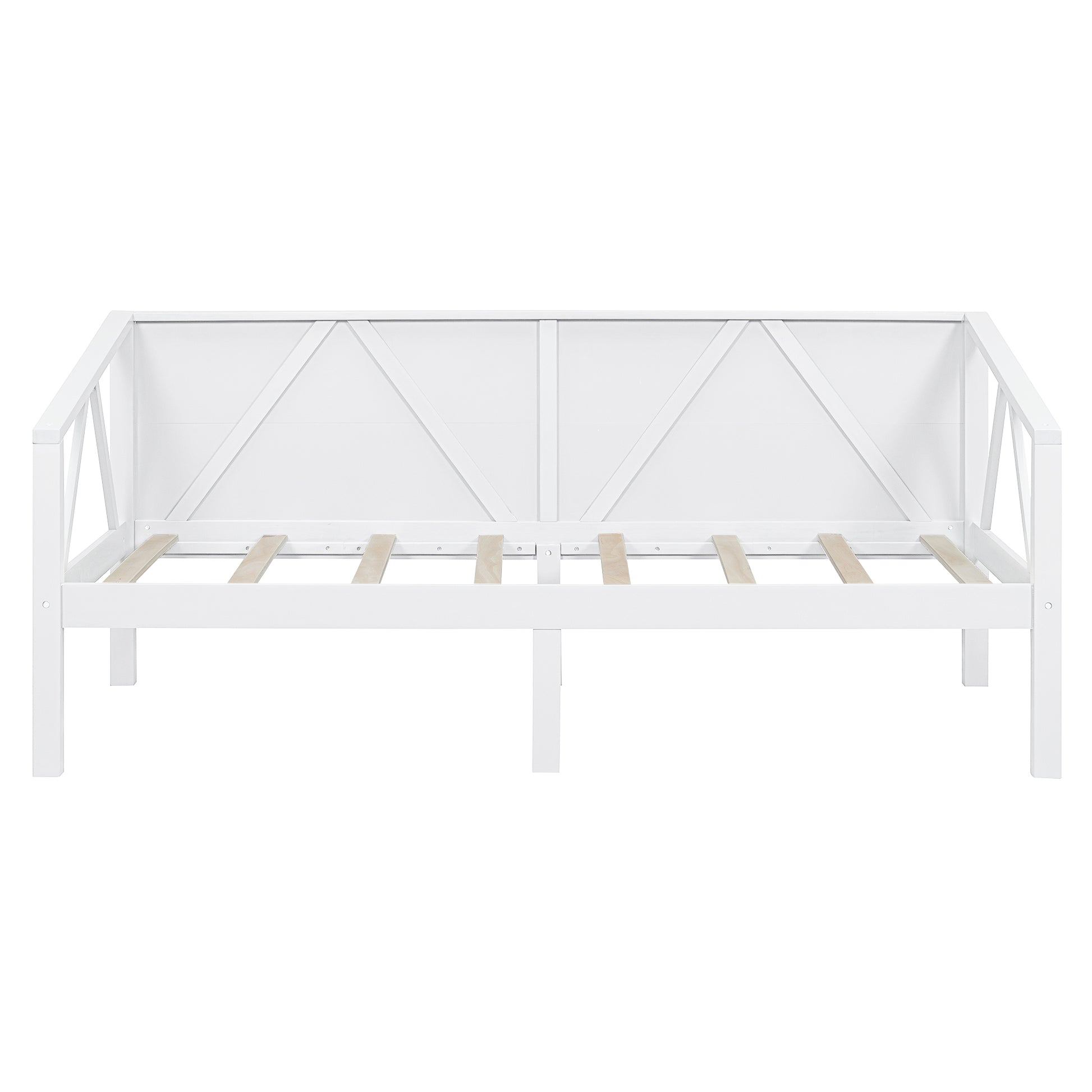 Twin Size White Daybed - Stylish & Functional Storage