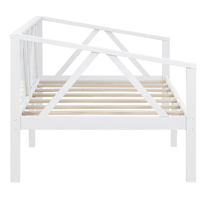 Twin Size White Daybed - Stylish & Functional Storage