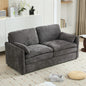 68.1" Cozy Upholstered Loveseat Sofa Oversized Comfy Comfy Cloud Sofa Double Cushion Loveseat Sofa Plush Cushion Sofa Couch for Living Room, Grey