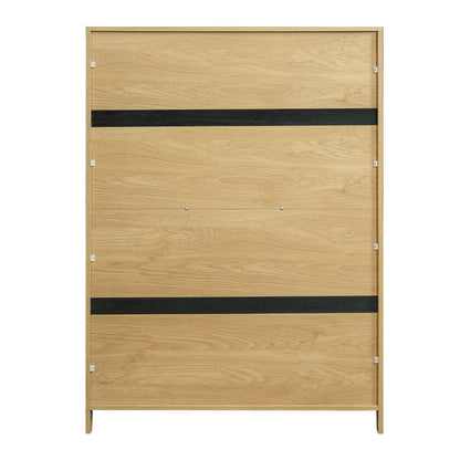 Mid-Century Modern Cat Furniture with Storage - Natural