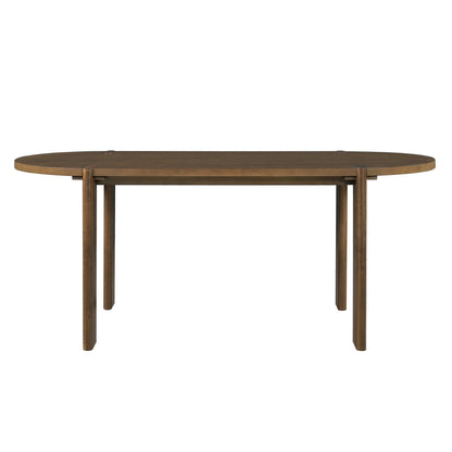 Oval Dining Set with Light Gray Chairs for Modern Kitchen and Dining Rooms