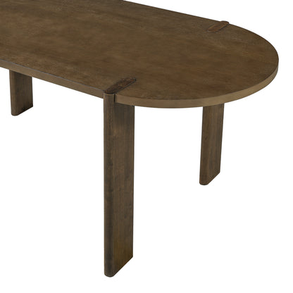 Oval Dining Set with Light Gray Chairs for Modern Kitchen and Dining Rooms