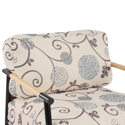 White Multi Accent Chair - Plush Comfort, Modern Design