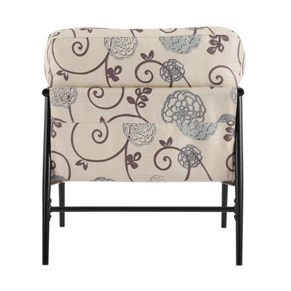 White Multi Accent Chair - Plush Comfort, Modern Design