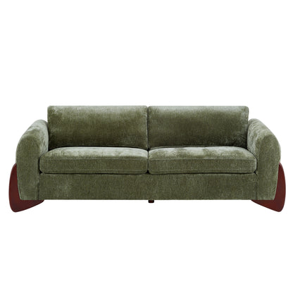 89"L Sofa -N771P345832L_N771P345833L Olive green