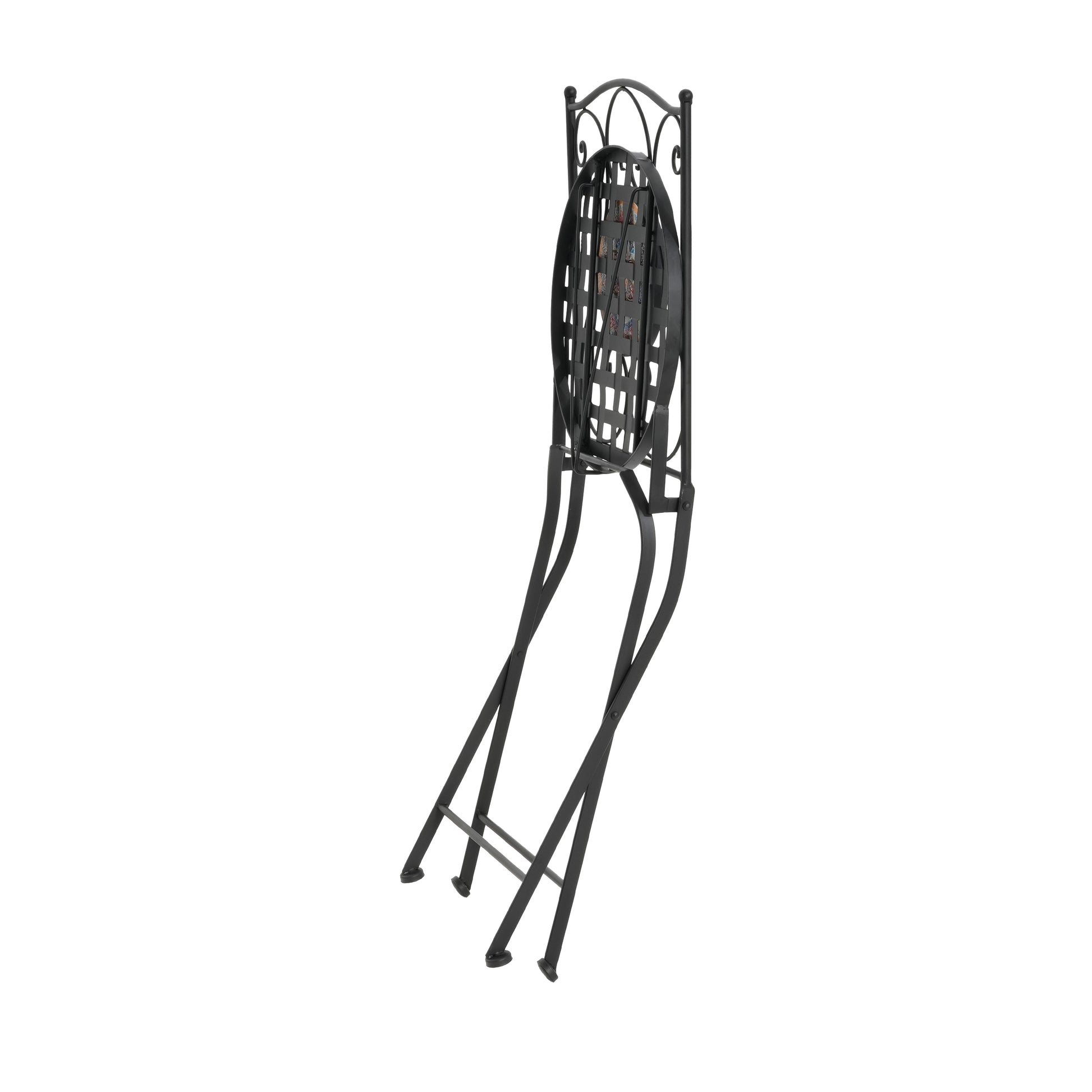 Lambert Outdoor Chat Set - Ceramic Tile Patio Furniture
