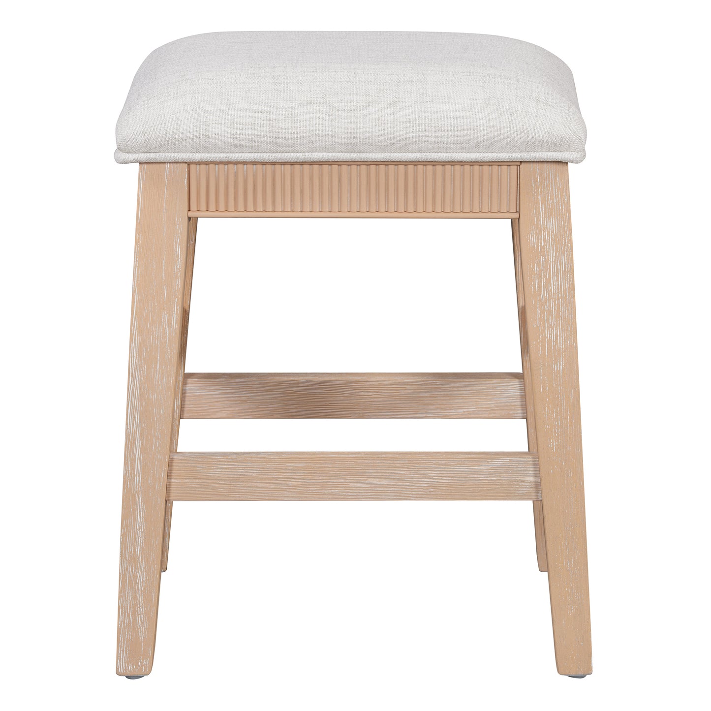 TREXM 4-Piece Dining Table Set - Natural Wood & MDF for Dining Room