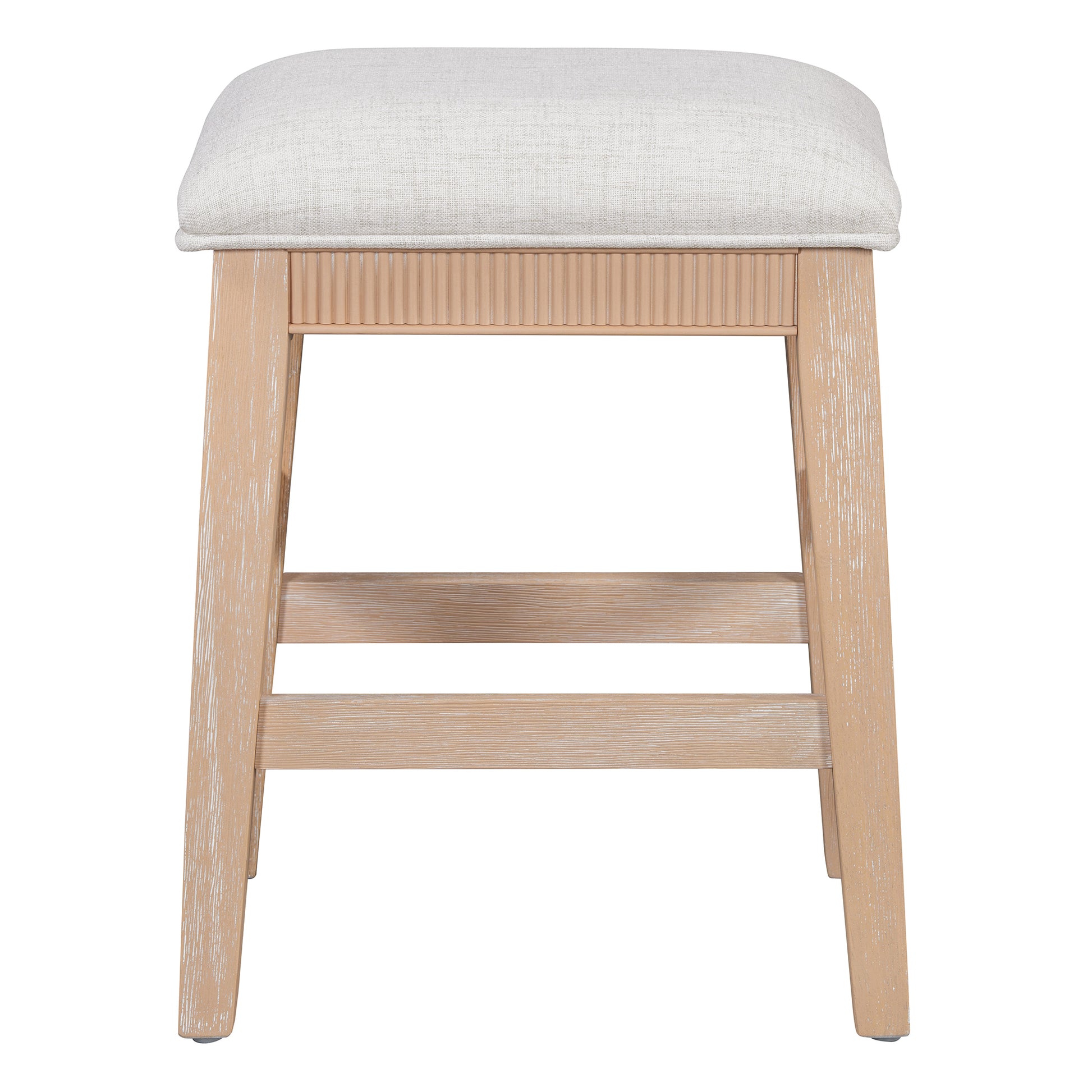 TREXM 4-Piece Dining Table Set - Natural Wood & MDF for Dining Room