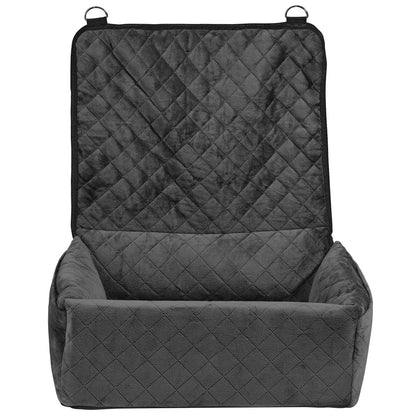 Dog Booster Car Seat Pet Car Seat for Small Medium Dog up to 40 lbs Black