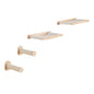 Wall Mounted Cat Shelves with 2 Jumping Posts & 2 Hammocks up to 40 lbs