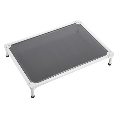 Elevated Dog Bed for Large Dogs Portable Raised Dog Cot with Teslin Mesh L