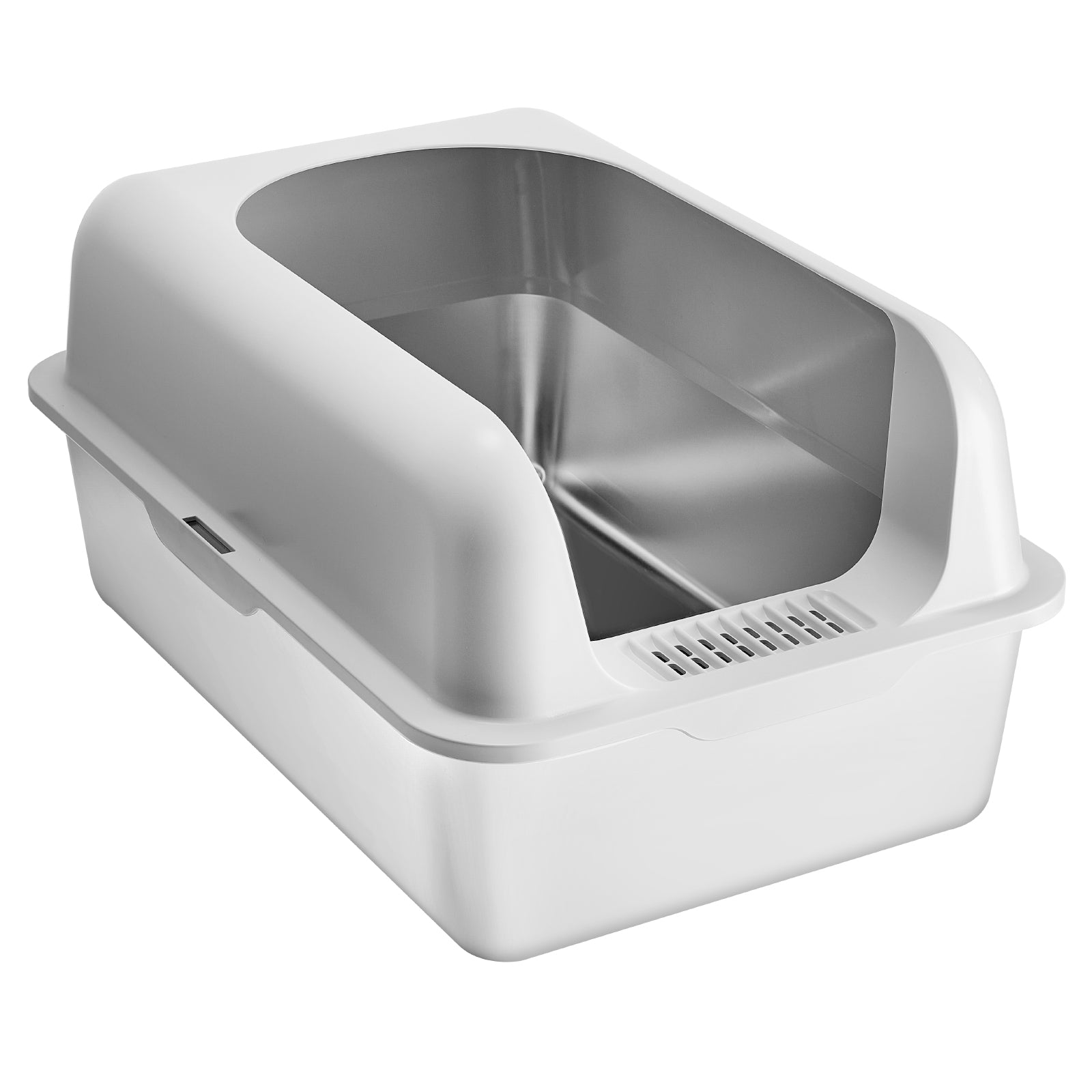 Large 6-Inch Deep Cat Litter Box - Odor Control & Easy Cleaning