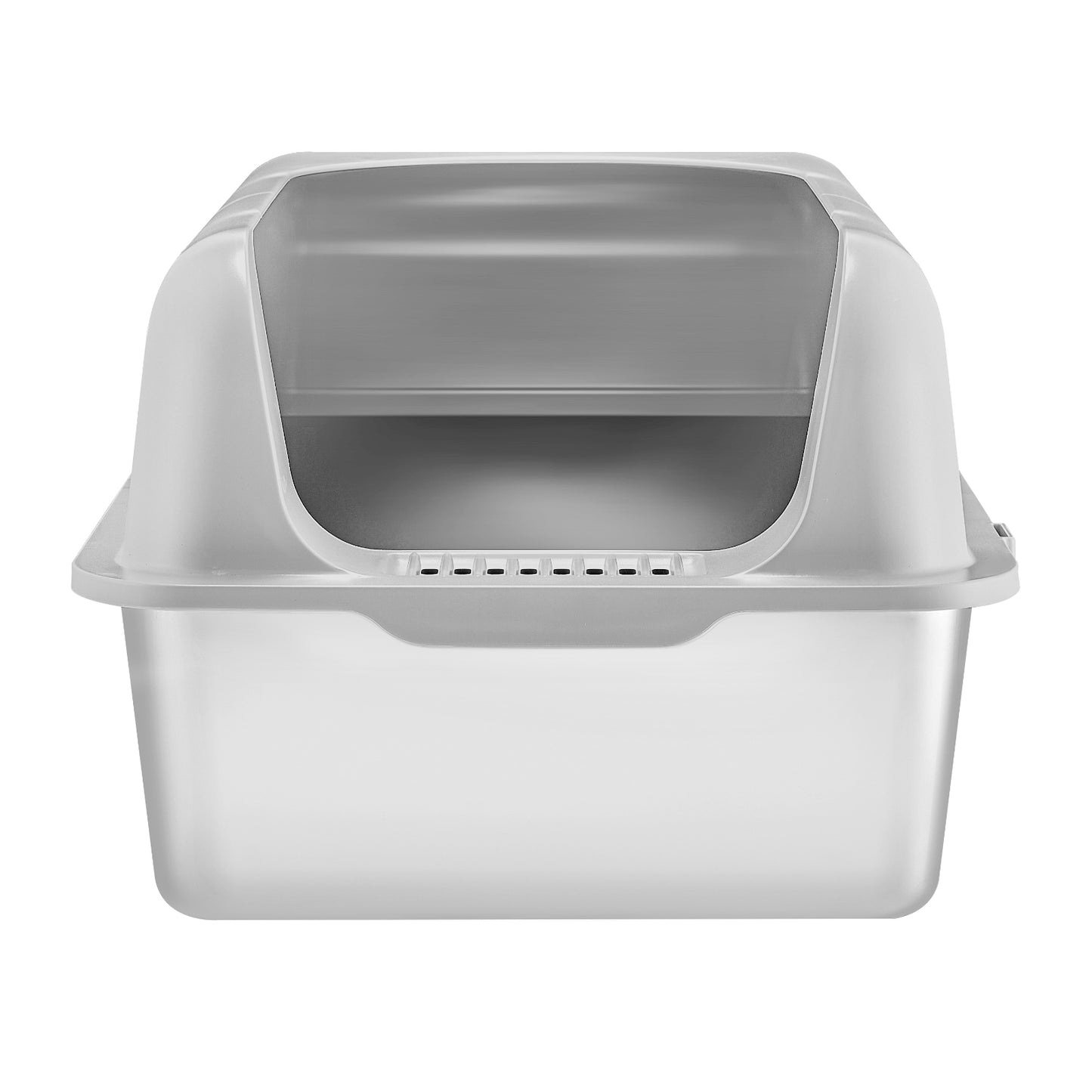 Large 6-Inch Deep Cat Litter Box - Odor Control & Easy Cleaning