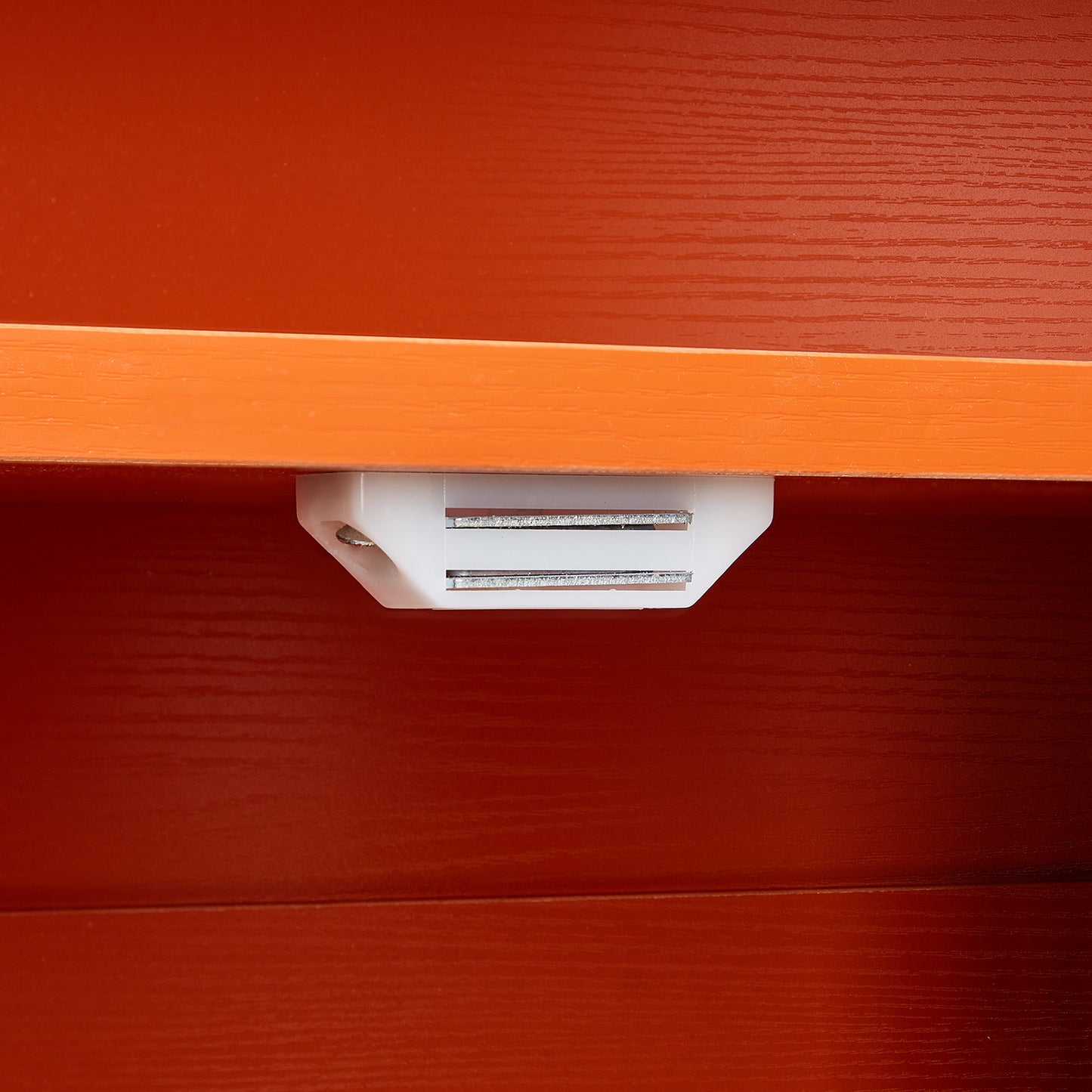 Small Red Green Cat Litter Box Cabinet - Hidden Furniture