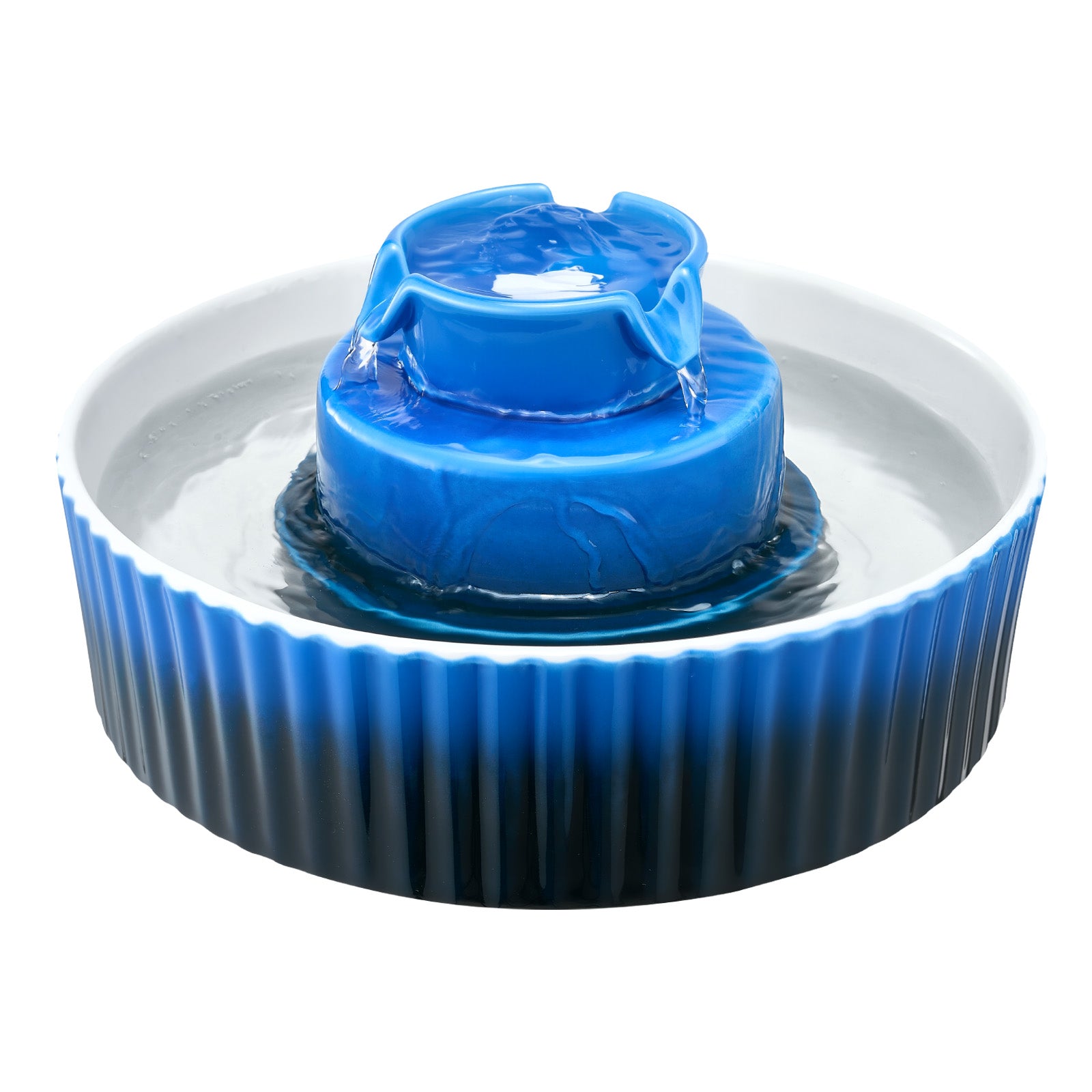 Ceramic Cat Water Fountain - 2.1L for Cats & Dogs