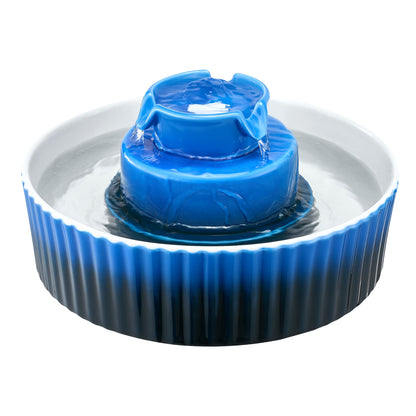 Ceramic Cat Water Fountain - 2.1L for Cats & Dogs