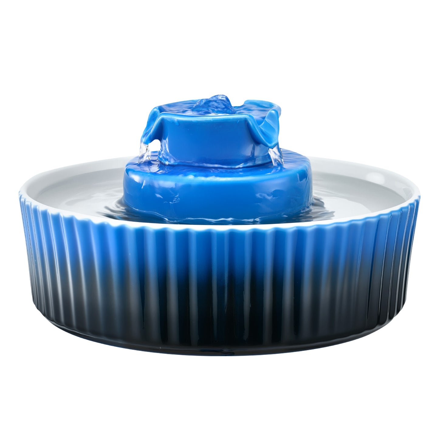 Ceramic Cat Water Fountain - 2.1L for Cats & Dogs