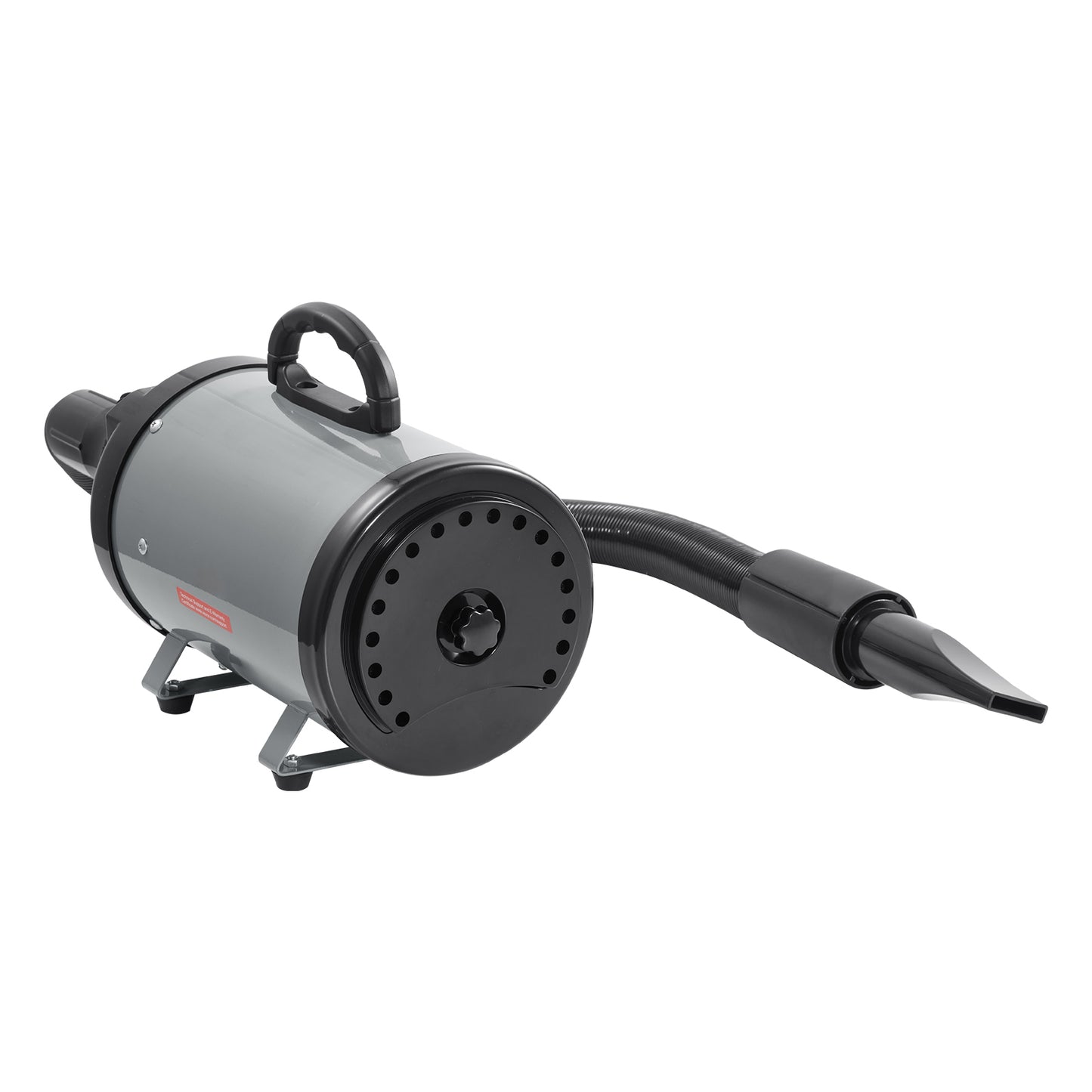 Grey+Black Iron Dog Dryer - 2800W Pet Grooming Machine