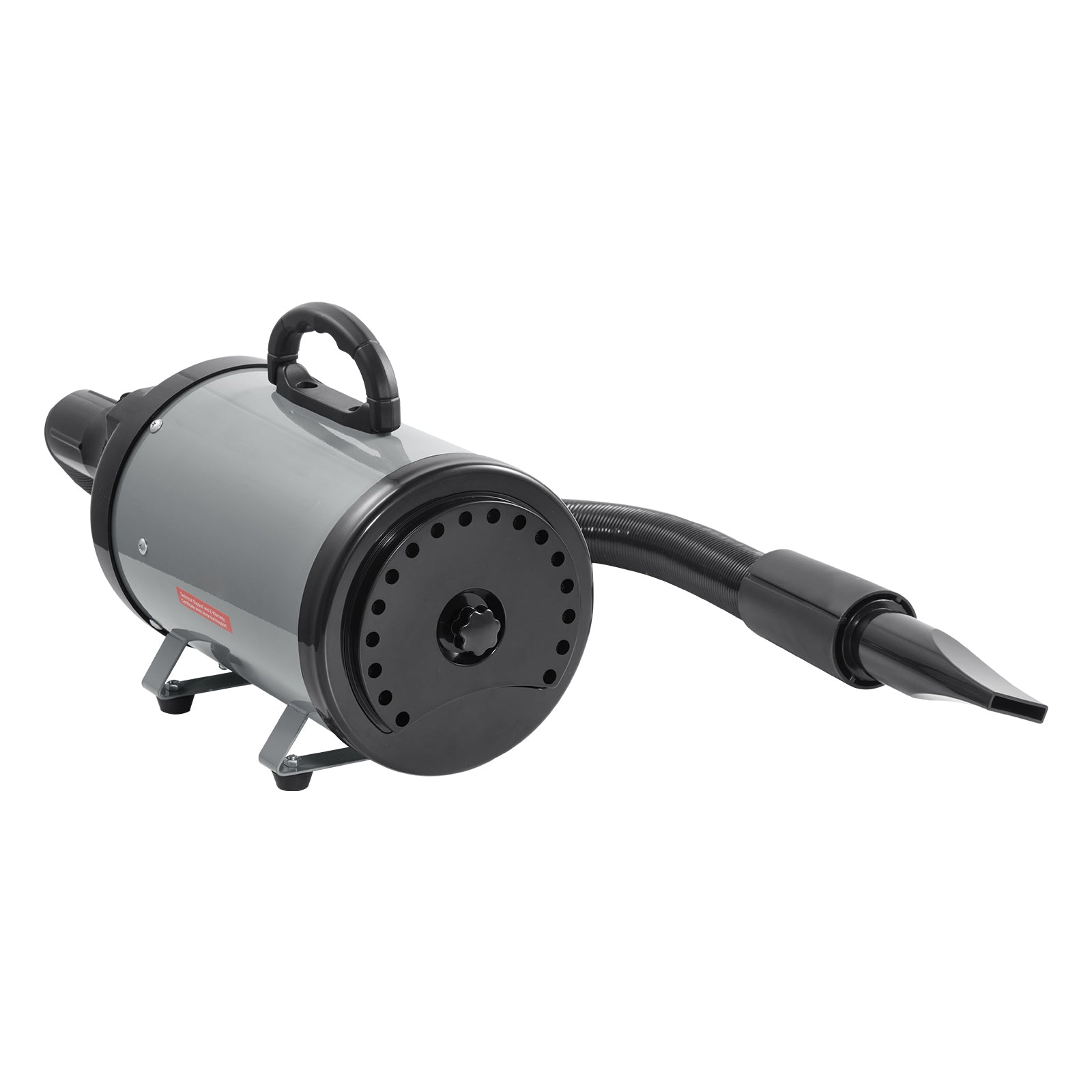 Grey+Black Iron Dog Dryer - 2800W Pet Grooming Machine