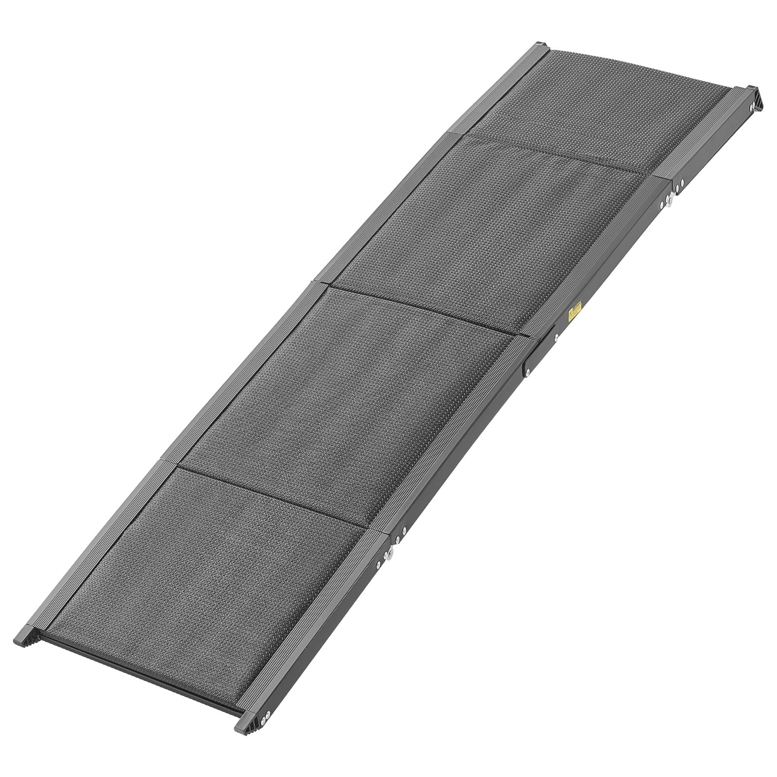 Dog Ramp for Cars, 63" L x 17" W, Folding Pet Ramps for Medium & Large Dogs up to 250lbs, Pet Stair Ramp with Non-Slip Oxford Fabric Surface, Portable Outdoor Dog Car Ramps for SUV & Truck