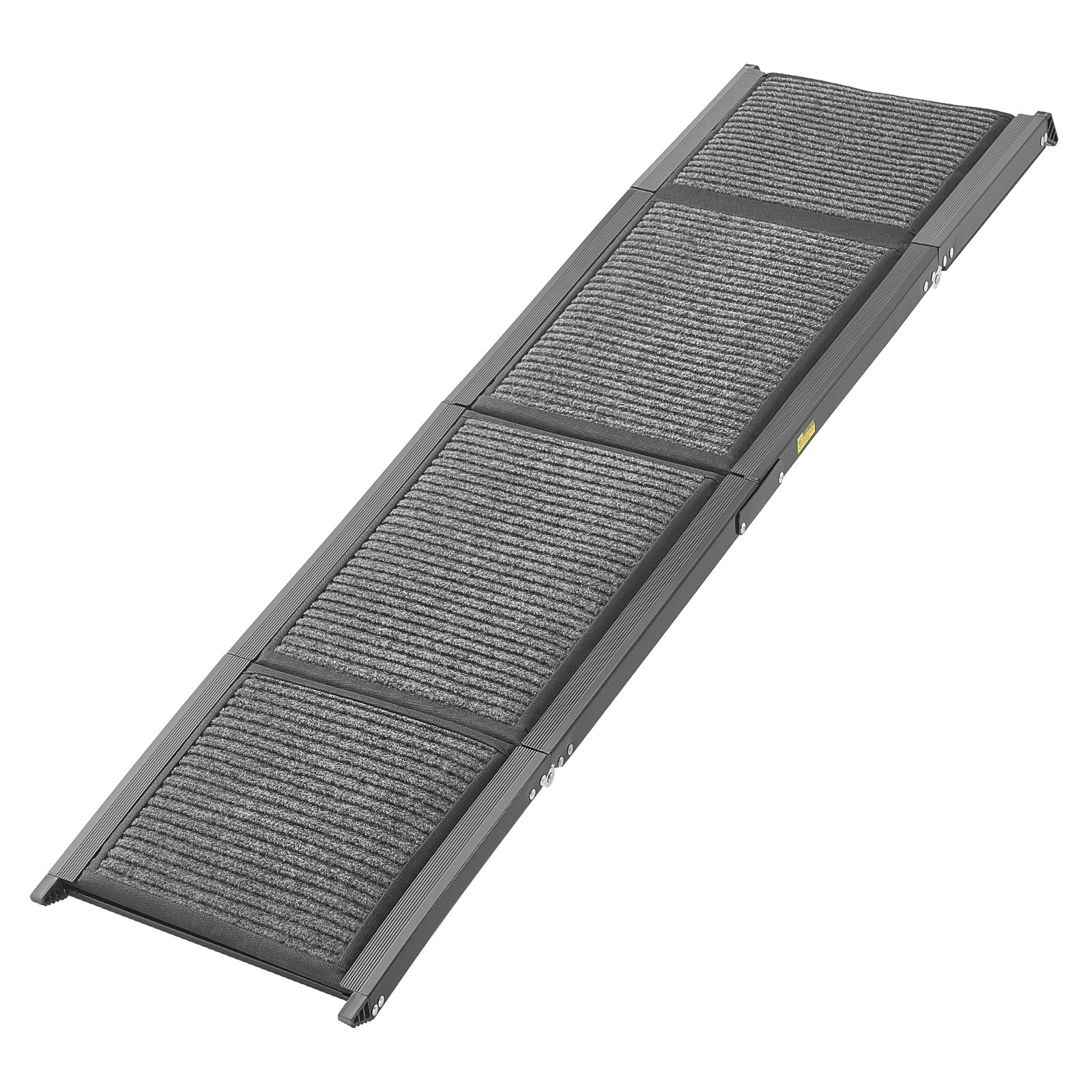 Folding Dog Ramp for Cars - 71" Aluminum Pet Stairs
