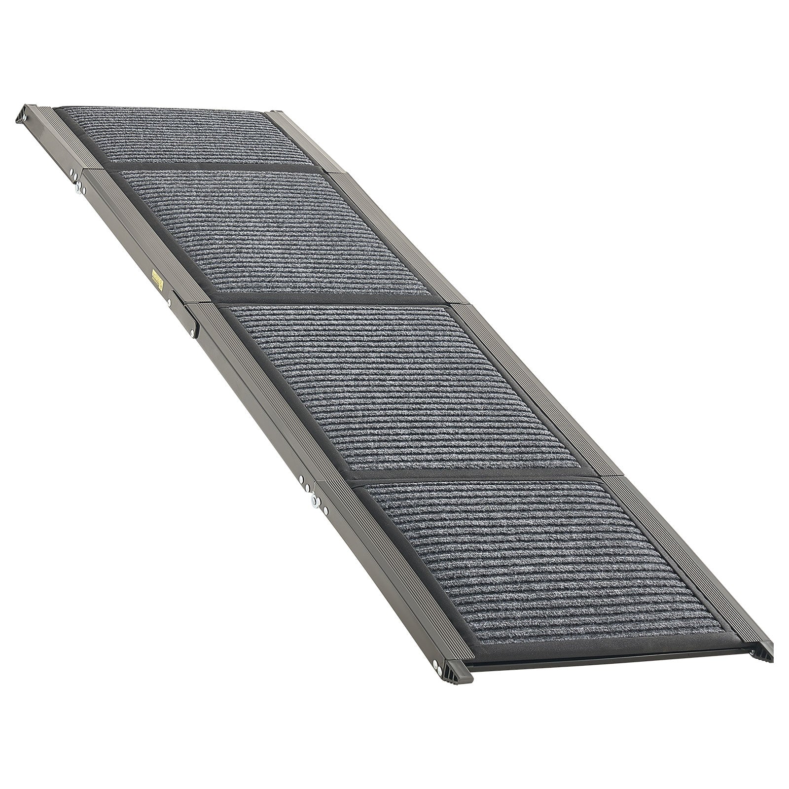 Dog Ramp for Cars, 71" L x 17" W, Folding Pet Ramps for Medium & Large Dogs up to 250lbs, Pet Stair Ramp with Non-Slip Felt Rug Surface, Portable Outdoor Dog Car Ramps for SUV & Truck