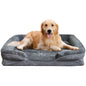 Extra Large Memory Foam Dog Bed for Large Dogs, Waterproof Orthopedic Dog Couch with Removable Washable Cover, Nonskid Bottom, 5-Side Support Pet Bed for Golden Retriever, Labrador