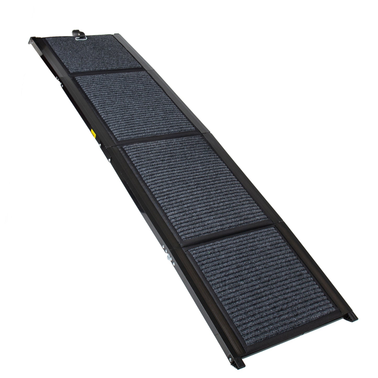Folding Dog Ramp for Large Dogs - 71" Long, Steel & Black