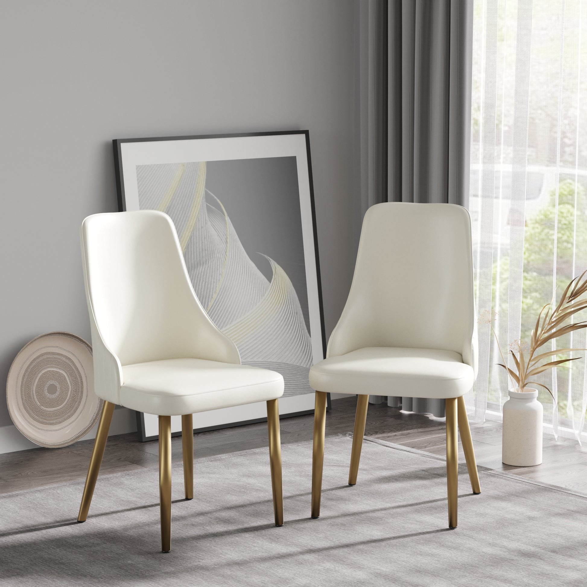 White Sintered Stone Round Dining Table for Modern Kitchen and Dining Rooms