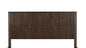 King Size Solid Wood Bed Accessories Package, Including part 1, part 9, and part 8.Walnut