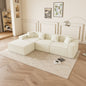 Modular L-Shaped Sectional Sofa with Reversible Chaise, Deep Seat Cushions, Comfortable Couch for Living Room, Space-Saving Sofa for Apartments, Modern Upholstered Fabric Sofa, Easy Assembly