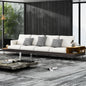 Luxury sofa/Fabric sofain Living Room Left and Right Interchangeable/four seat sofa/off-white