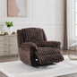 MS P28 Power reclining chair Fabric  two tones brown 2ctns