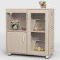 4-Tier Hamster Cage with Storage - Wood & Acrylic Windows