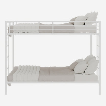 Queen Size Iron Bunk Bed - Space Saving Design for Bedroom