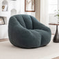 Bean Bag Chair with Filler, Bean Bag Sofa with Tufted Soft Stuffed Filling, Fluffy and Lazy Sofa, Comfy Cozy BeanBag Chairs with Memory Foam for Dorm, Apartment, Living Room