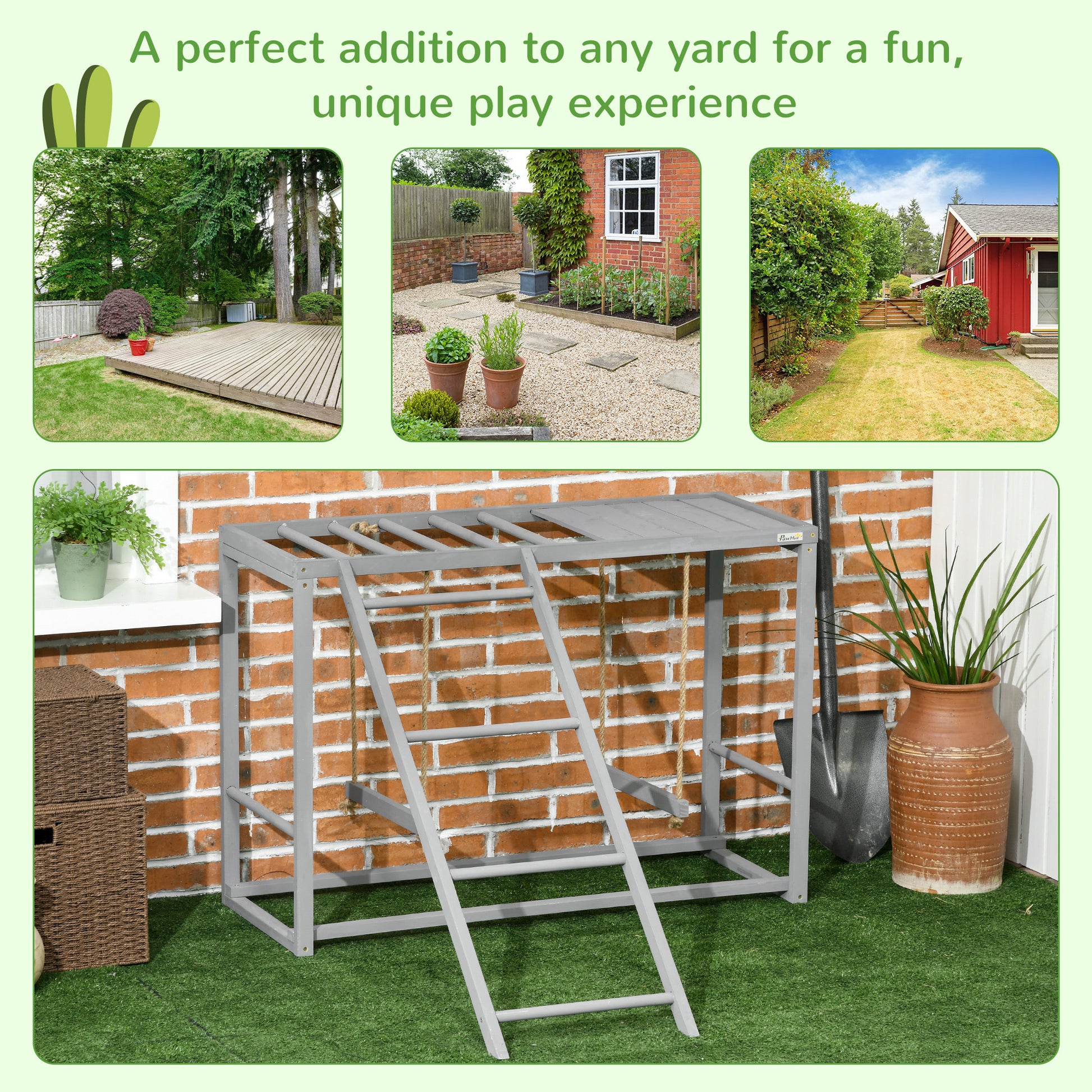 Solid Wood Chicken Coop Accessories with Swings and Perches for Multiple Birds