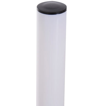 PawHut Adjustable Dog Agility Set - White, 129"L