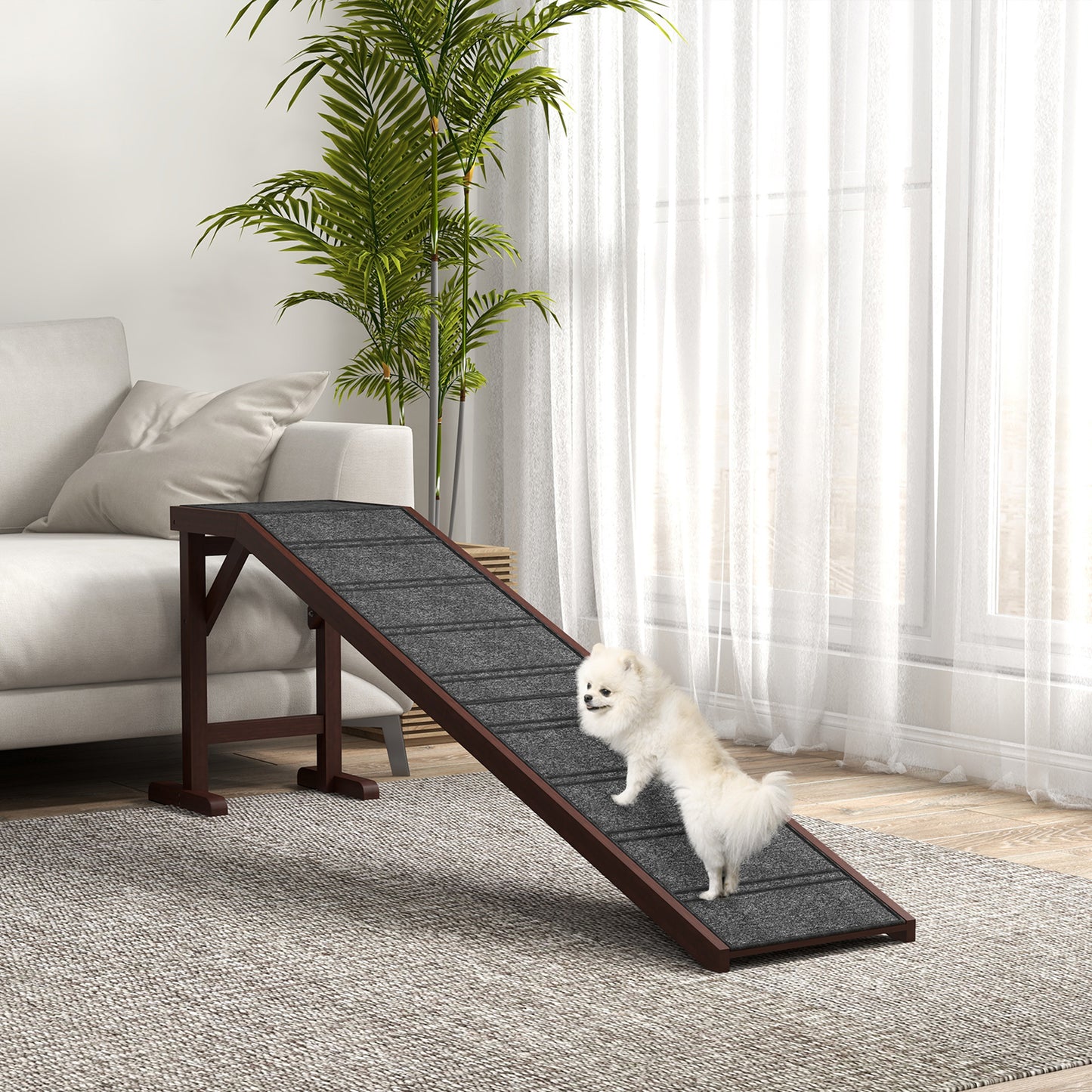 PawHut Dog Ramp - Easy Access for Seniors & Pets