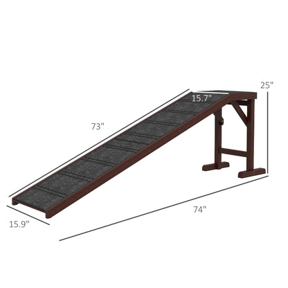 PawHut Dog Ramp - Easy Access for Seniors & Pets