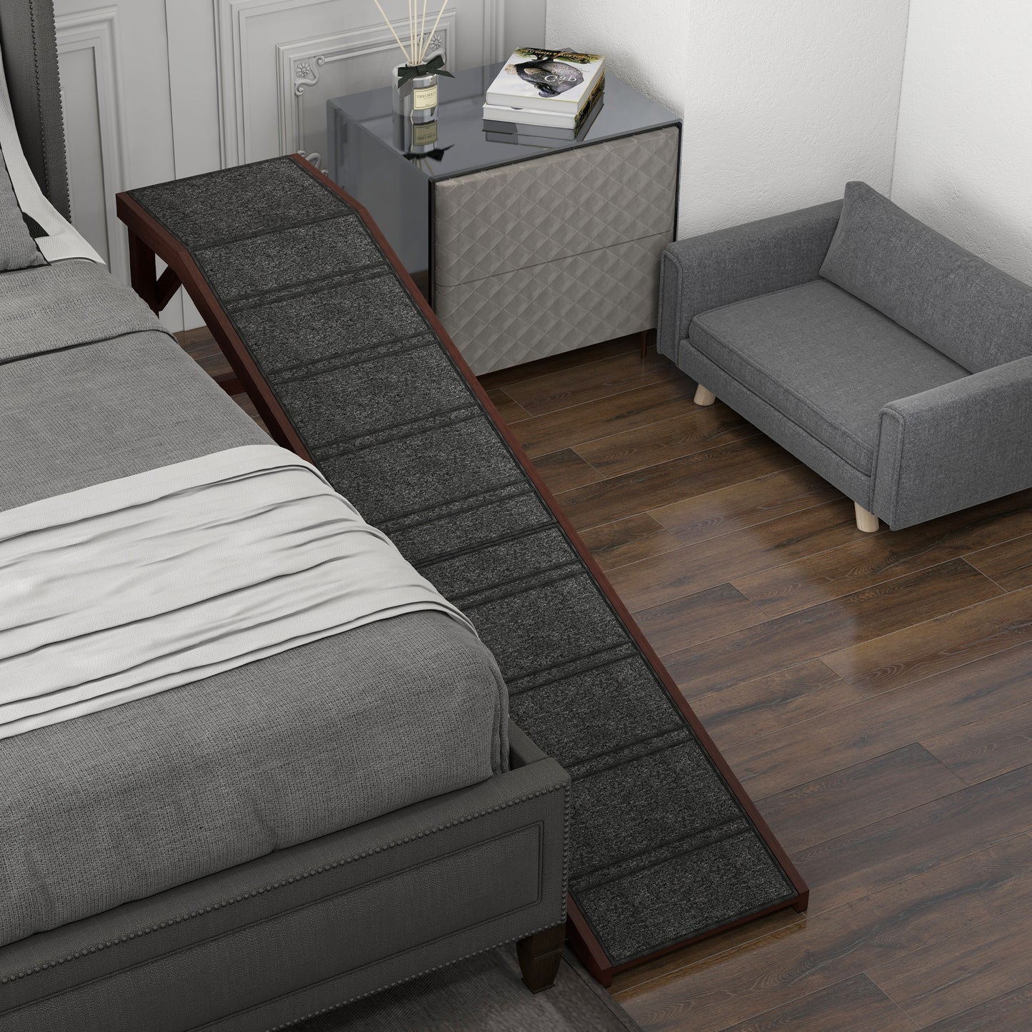 PawHut Dog Ramp - Easy Access for Seniors & Pets