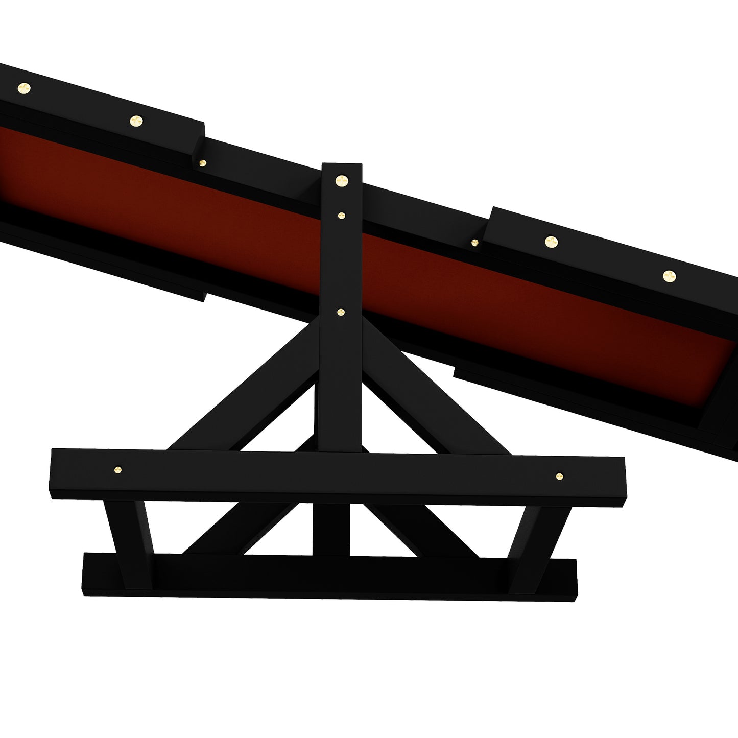 PawHut Wooden Dog Agility Seesaw - Training & Exercise Platform