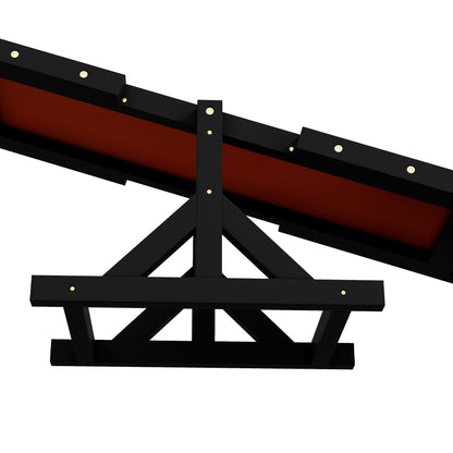 PawHut Wooden Dog Agility Seesaw - Training & Exercise Platform