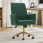 Mid-back liftable office chair, striped fabric, and ergonomically designed, is an excellent choice for working, studying or relaxing. The mid-back design provides a better sitting experience.Green